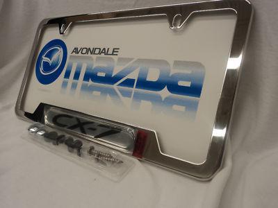 MAZDA CX-7 2007-2011 NEW OEM LICENSE PLATE FRAME, US $39.95, image 3