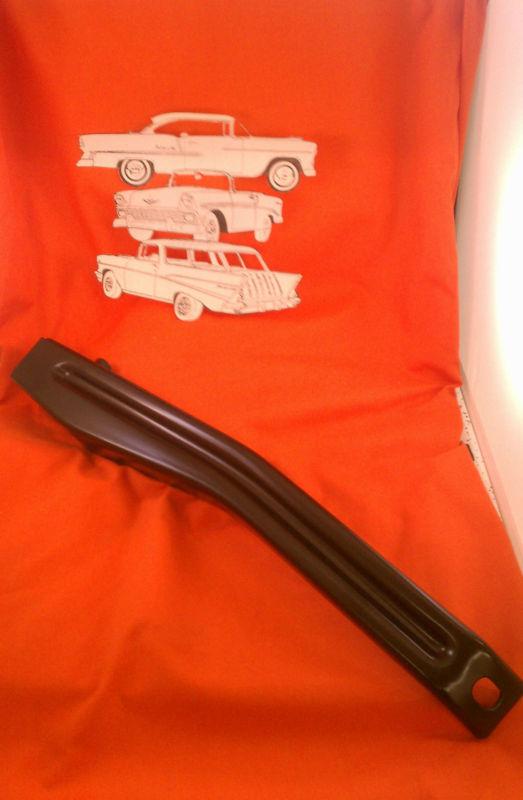 1956 chevy right rear outer bumer bracket brace belair sedan hardtop wagon nomad
