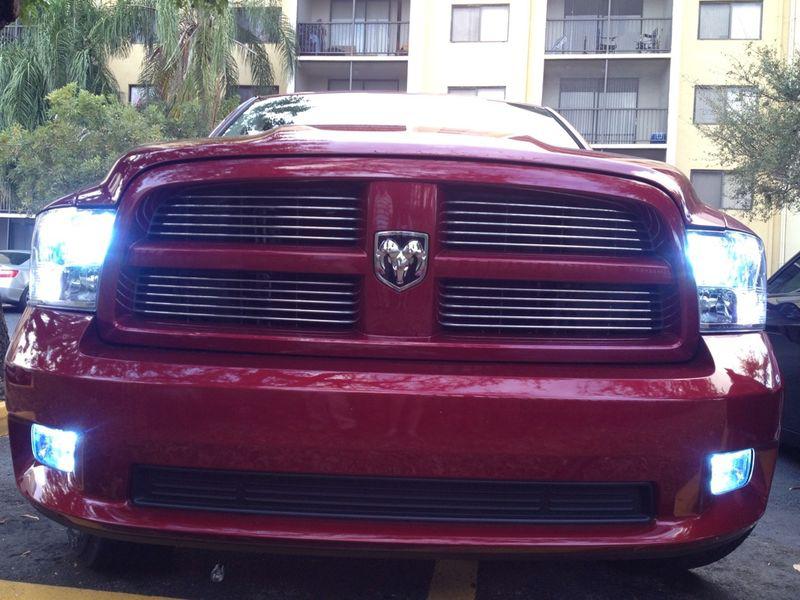 Buy 2012 Dodge Ram 1500 Xenon HIDs low beams high beams and fog lights