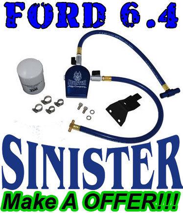 Sinister Coolant Filtration System Filter Kit Powerstroke 6.4L SMC-COOLFIL-6.4, US $158.00, image 2