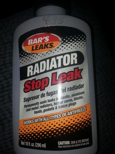 Bars leaks radiator stop leak 10oz