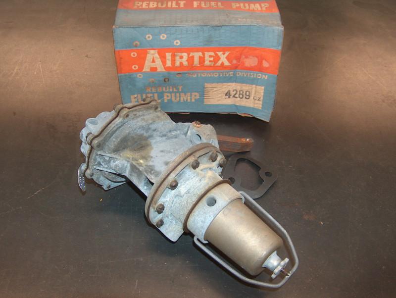 Reman 1955 1956 lincoln v8 ac casting dual action mechanical fuel pump 4289
