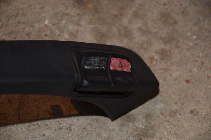 1994 Honda Del Sol 5 spd B16A3 #1453 upper gauge cluster trim w/switches, US $48.99, image 3