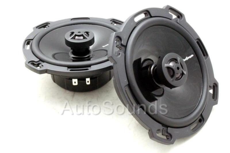 Rockford fosgate p165 new punch 2-way 6.5" full-range speaker shallow mount