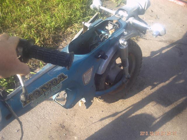 Honda ct70 tire and rim rear rim rear brake sprocket 1974 ct 70 hub, US $66.95, image 3