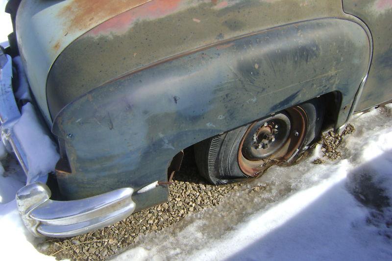 1951 51 chrysler imperial right rear fender solid 1952 52 1953 53