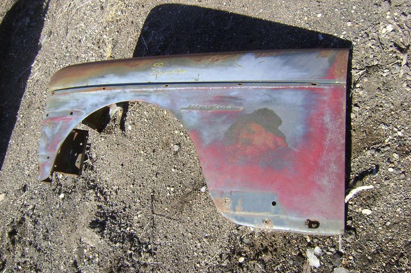 1950 50 chrysler left front fender solid 1949 49 windsor 