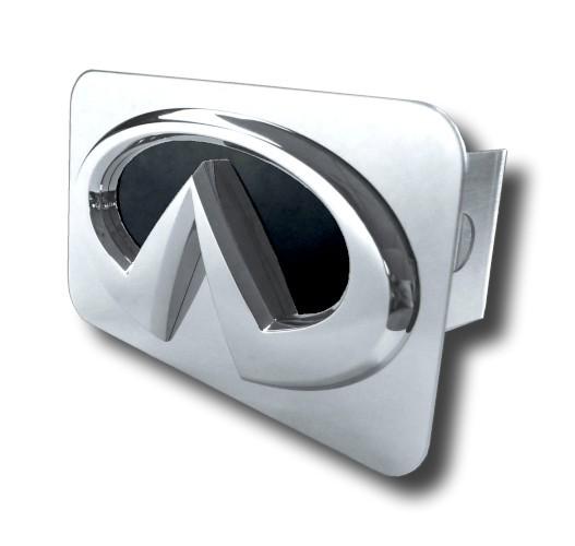 Buy Infiniti Black/Chrome Trailer Hitch Plug Made in USA Genuine in San