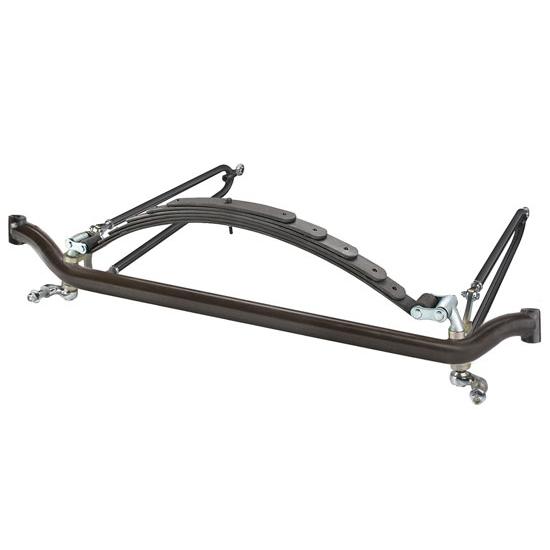 New speedway model a to 1928-1931 ford tube axle/radius rod kit, plain finish