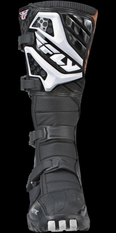  fly racing kinetic motorcross motorcycle boots size 10 xf363-55110 