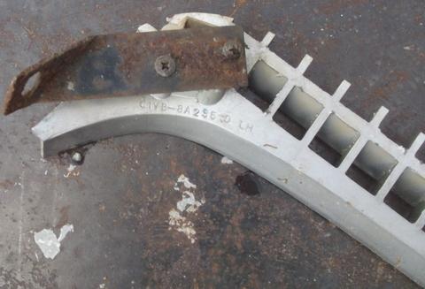 1961 61 Lincoln Continental Front Grill Grille Chrome LH RH Complete Bracket OEM, US $99.99, image 12