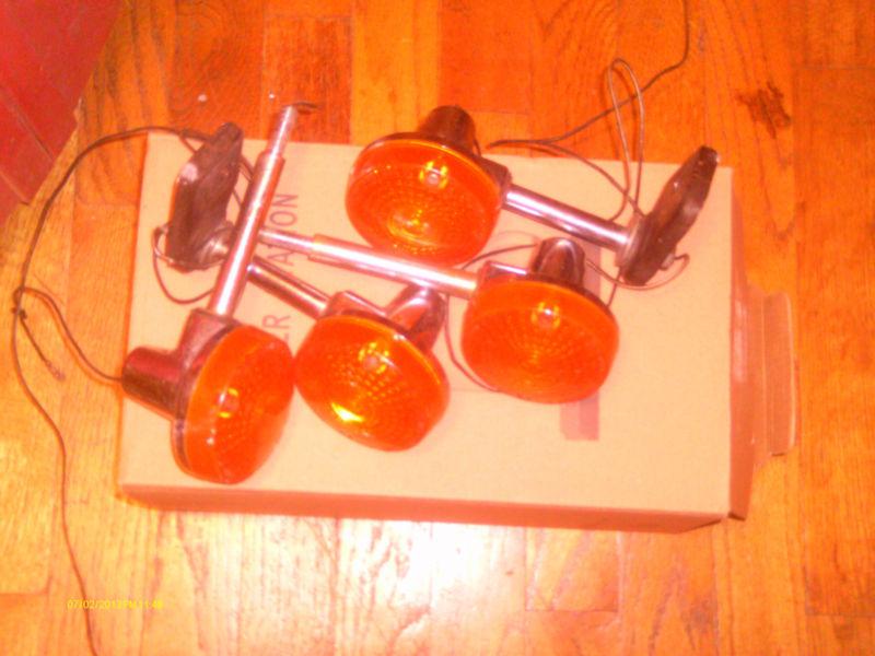 1980 gn400 suzuki turn lamp set all 4