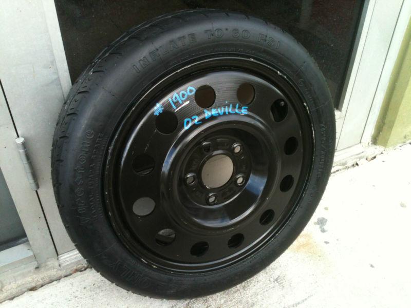 Buy 00 01 02 03 04 05 CADILLAC DEVILLE SPARE TIRE WHEEL DONUT 125/70/16