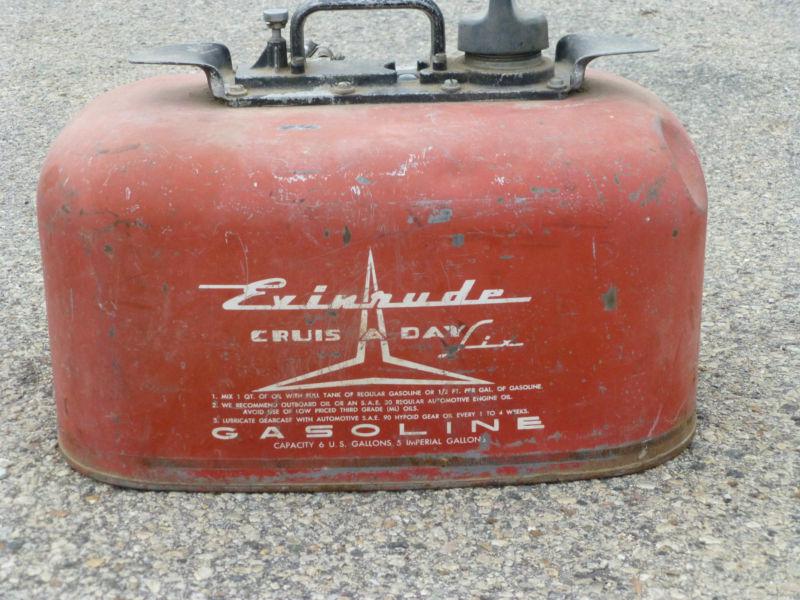 Buy Vintage Evinrude Rare CruiseADay Outboard Boat Motor Gas Tank 6