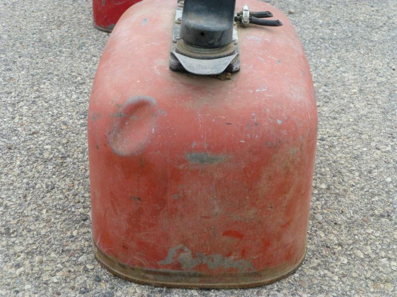 Vintage Evinrude Rare Cruise-A-Day Outboard Boat Motor Gas Tank 6 Gal Fuel Can, US $50.00, image 7
