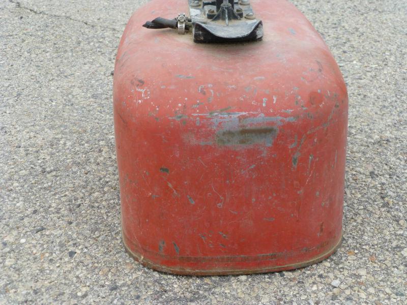 Vintage Evinrude Rare Cruise-A-Day Outboard Boat Motor Gas Tank 6 Gal Fuel Can, US $50.00, image 8