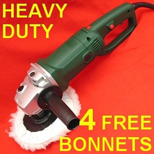 7" pro car detail auto paint polisher buffer free pads