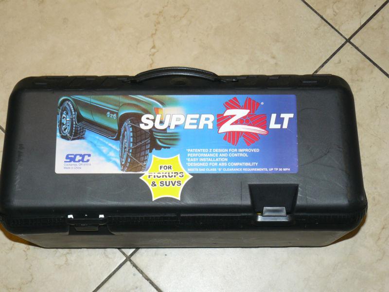 Super z lt  zt735 snow cables for pickups & suvs