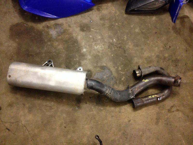 Yamaha yfz450 yfz 450 2005 04 06 07 08 09 dmc alien full exhaust muffler system