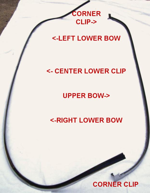 55,56,57 CHEVY NOMAD UPPER LEFT BELTLINE AT SLIDING WINDOW, US $60.00, image 2