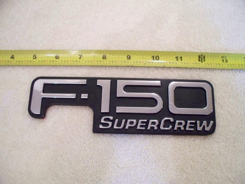Ford f-150 supercrew emblem