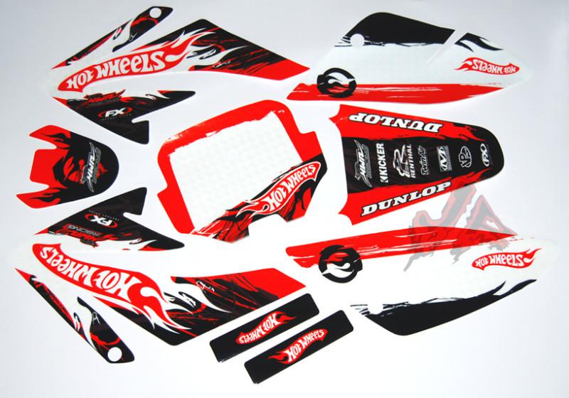 3m crf 70 hotwheels decals graphics for honda o copy crf70 pit dirt bike sticker