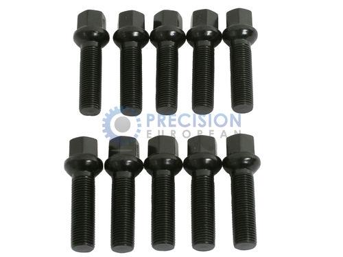 20mm Hubcentric Wheel Spacers 5x112 5x100 57.1 | 14x1.5 Black Ball Seat Bolts, US $67.95, image 5