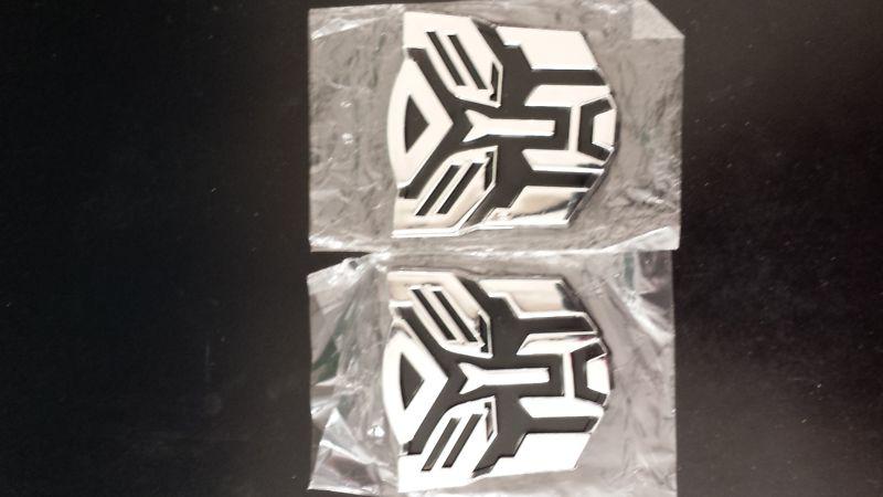 Transformer autobot emblem for car package of 2