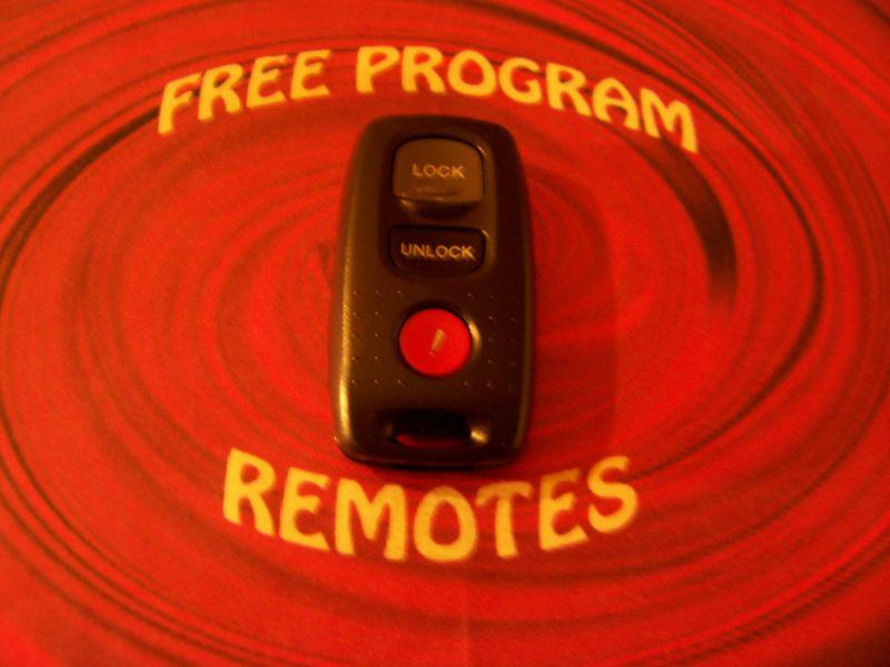 Keyless remote 01-03 protege 03-05 mazda6 04-05 mazda 3 fcc kpu41704 model 41706
