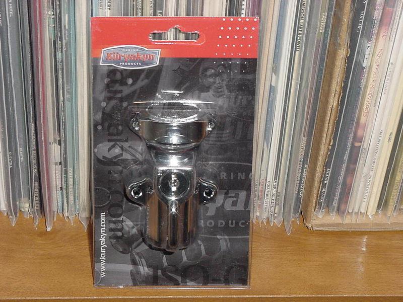 Harley davidson kuryakyn multi fit motorcycle chrome helmet lock new