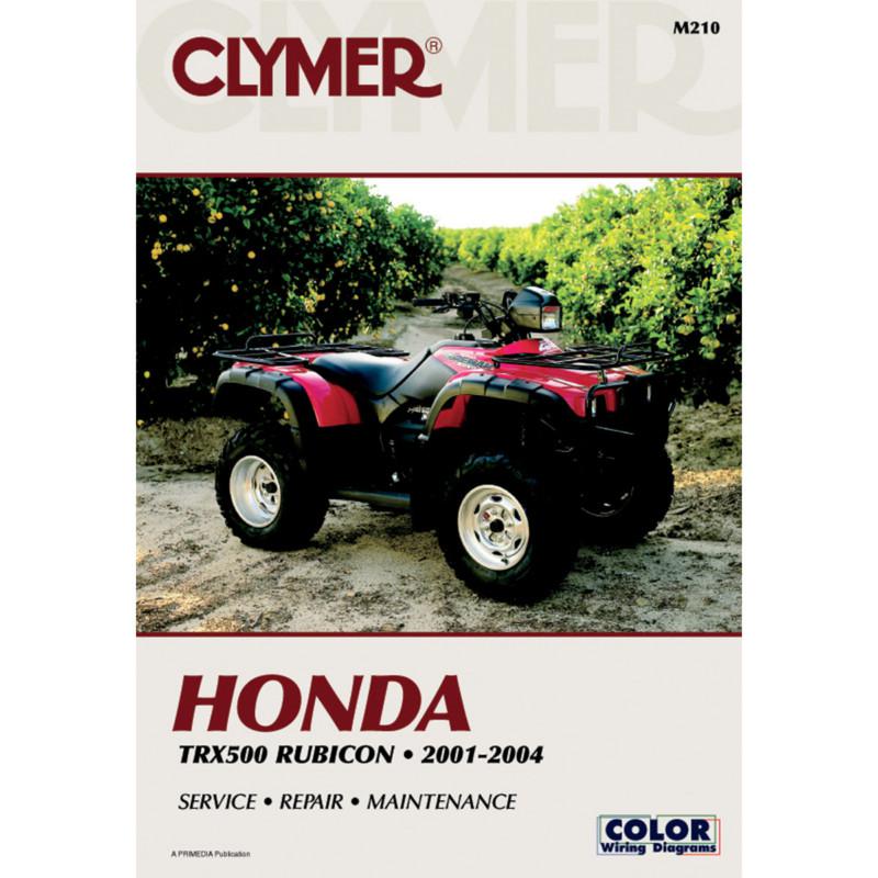 Clymer m210 repair service manual honda trx500 foreman rubicon 2001-2004