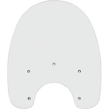 Memphis shades mep6370 clear 19" replacement windshield 00-13 harley softails