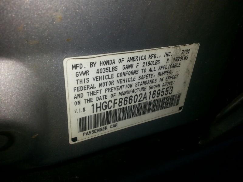 2002 Honda Accord 4 Cylinder, US $1,450.00, image 9