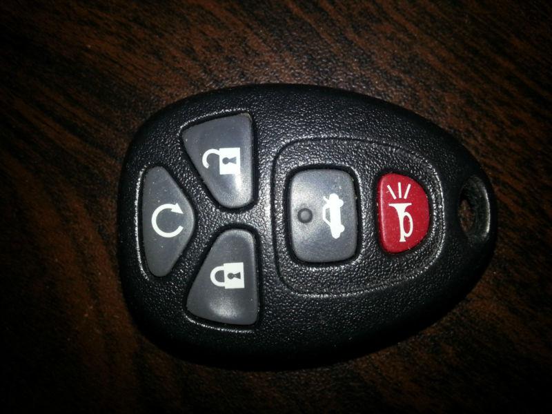 Oem gm remote keyless entry key fob gm/l:22733524