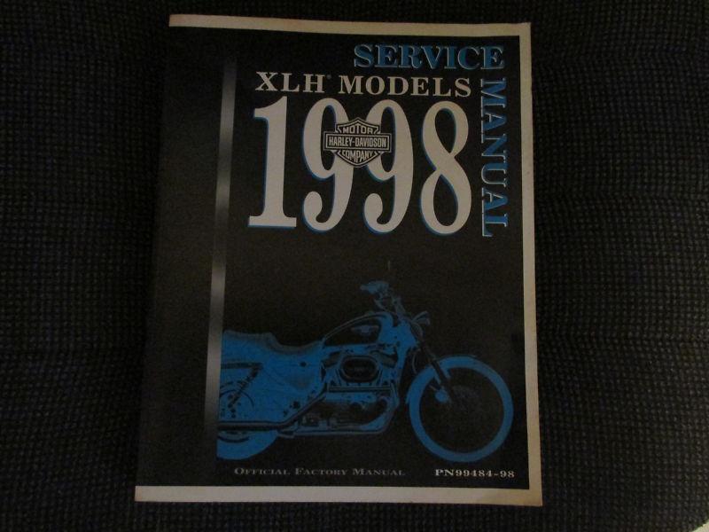 1998 service manual xlh models