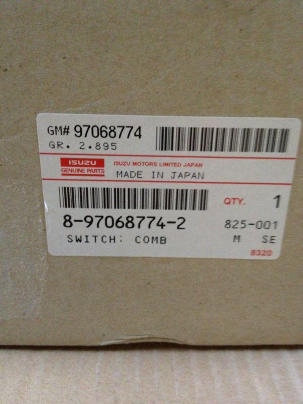 Isuzu trooper 1992-1995 combination switch genuine 8970687742
