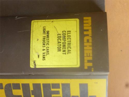Mitchell Manuals for Automotive Professionals - Electrical Components 1979-86, US $7.99, image 2