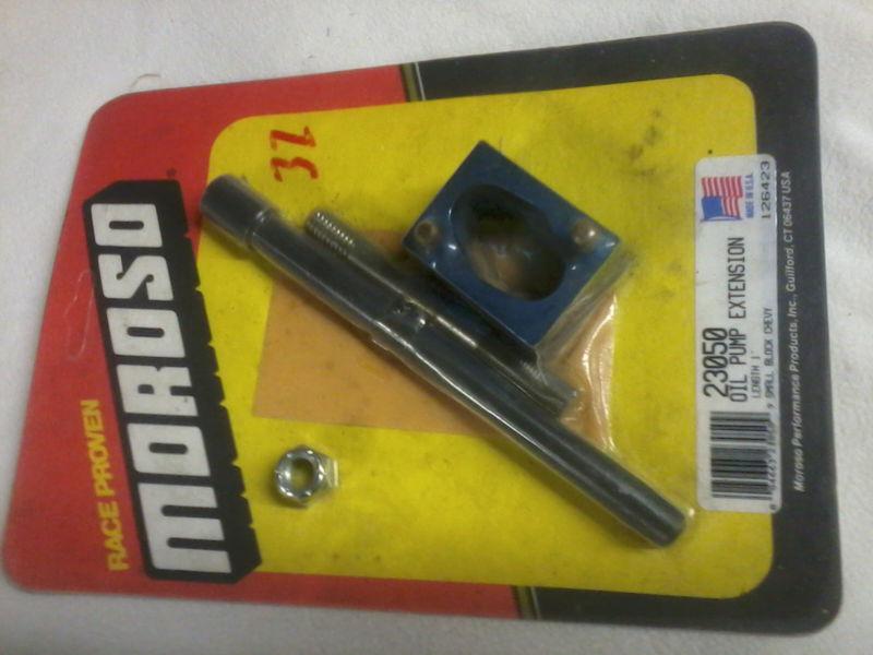 Buy MOROSO 23050 Small Block Chevy Oil Pump EXTENSION Length 1" New in