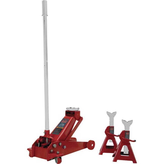 Blackhawk automotive 3-ton jack and jack stands kit #bh6032