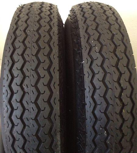 2 (two)  480-8 4.80-8 6 ply heavy duty  hi way speed trailer tires  new