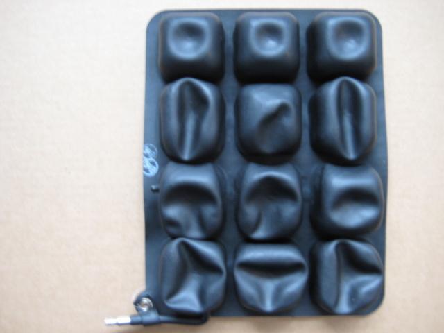 Airhawk small pillion seat-neoprene material