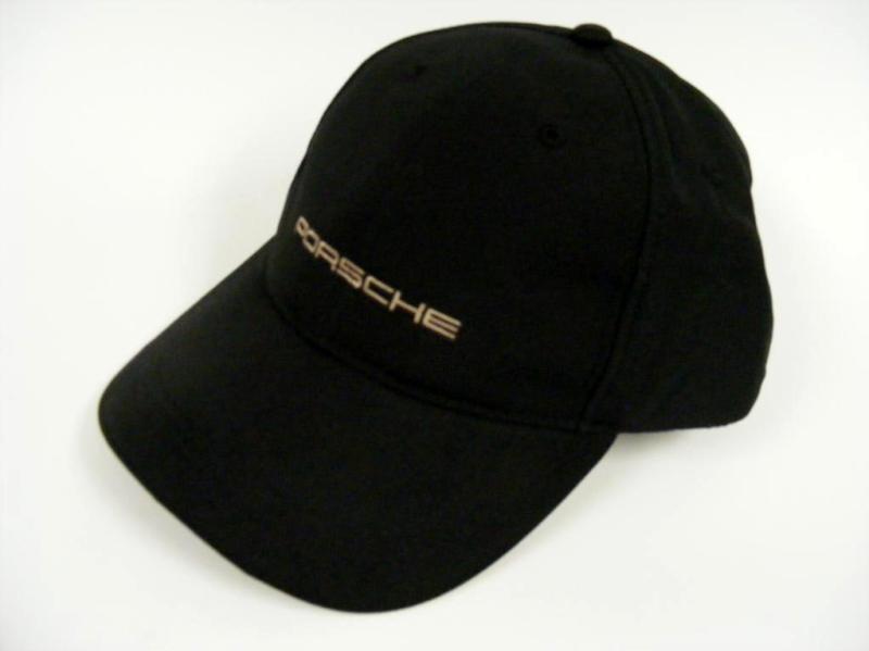 Porsche logo cap - black! new! oem!