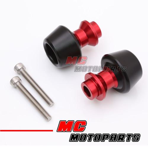 Red cnc billet swingarm spools yamaha yzf r6 99-03 04 05 06 07 08 09 10 11 12 13