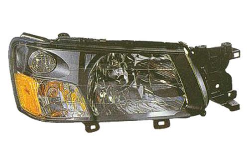 Replace su2502111v - 03-04 subaru forester front lh headlight assembly