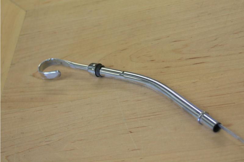 Buy Chrome Dipstick SBC Small Block Chevy RH 195579 Oil Chevrolet Dip