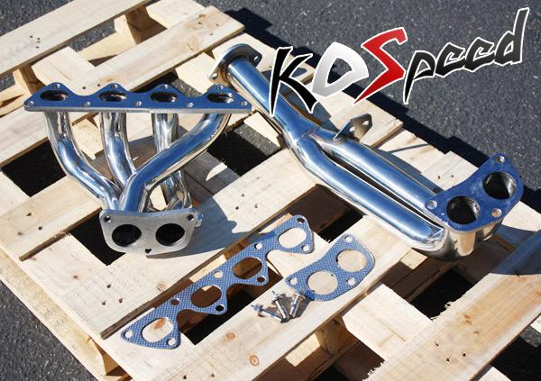 4-2-1 stainless steel racing exhaust header 90-91 acura integra b18 b18a1 b18b