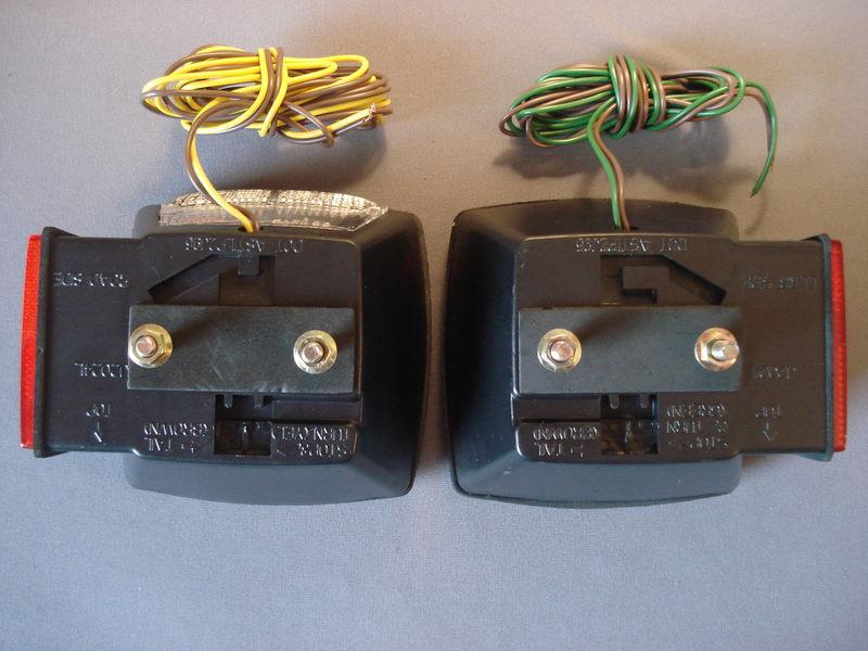 Pair LED Submersible Square Lights Trailer Under 80