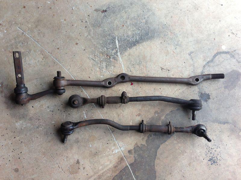 1969 ford mustang or cougar power steering center link, idler arm, and tie rods