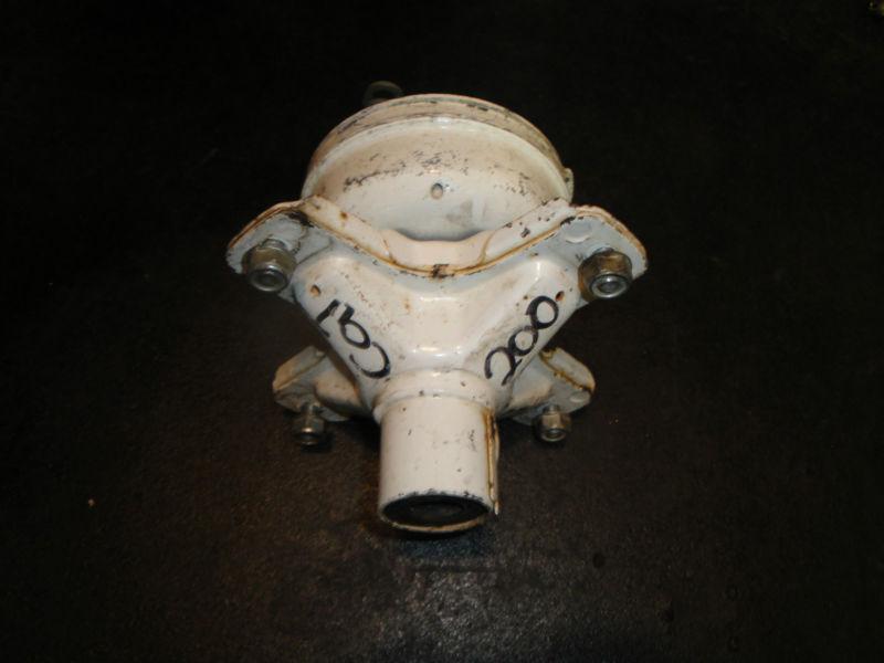 86 87 88 yamaha fat cat 200 front hub & brake plate oem brake hub & plate fatcat