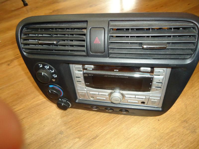 04-05 honda civic oem 6 disc cd mp3 radio 1xc6 lkq